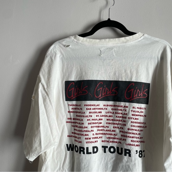 Motley Crüe Single Stitch Tour Shirt. - Picture 4 of 4